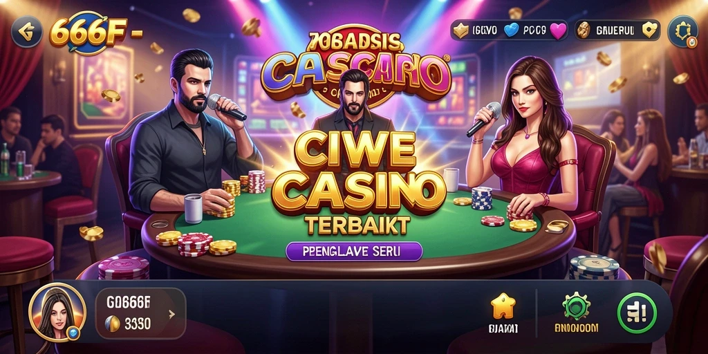 Screenshot utama 666F menampilkan permainan Live Casino yang mendebarkan.