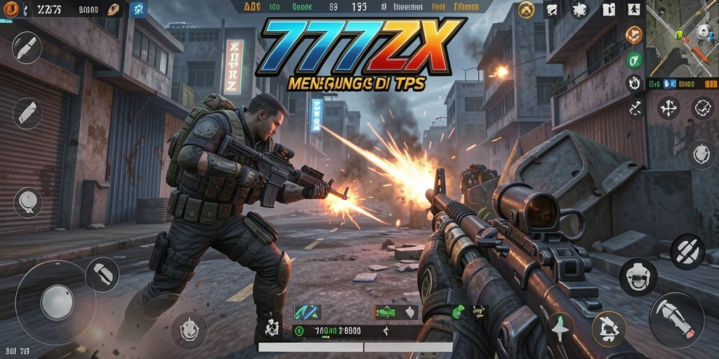Tampilan gameplay 777ZX yang mendebarkan dan penuh aksi.