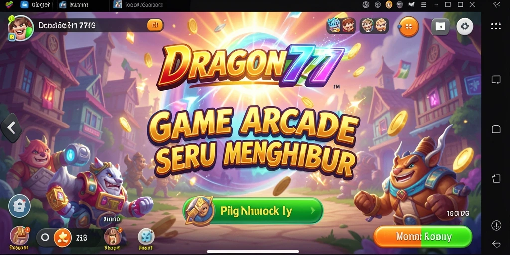 Tampilan gameplay seru dari DRAGON777 dengan aksi yang menegangkan.