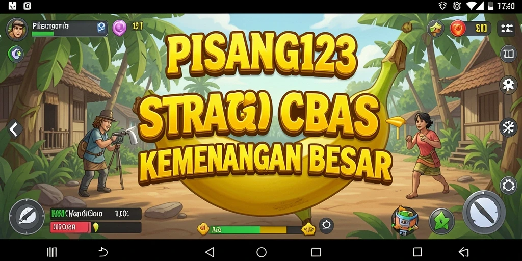 Screenshot gameplay PISANG123 menampilkan strategi seru dan interaksi pemain.