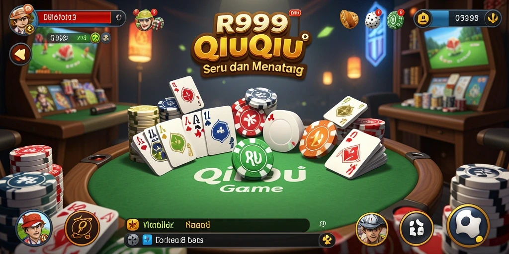 Tampilan gameplay seru dari QiuQiu RR999